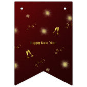 gelukkig nieuwjaar vlaggetjes (Eerste vlag)