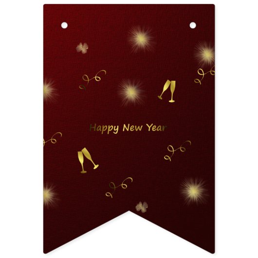 gelukkig nieuwjaar vlaggetjes (Zestiende vlag)