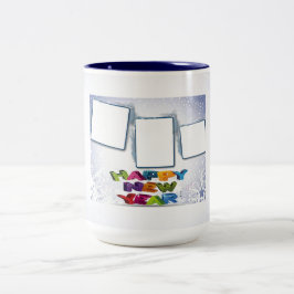 Gelukkig nieuwjaar voeg je foto's Mok toe