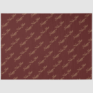 Gelukkig Nieuwjaar vol liefde Tissuepapier