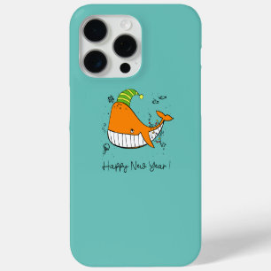 Gelukkig Nieuwjaar - Walvisliefhebber iPhone 15 Pro Max Hoesje