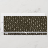 Gelukkig nieuwjaar zwart-wit feestdagenkaart (Achterkant)