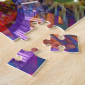 Gelukkig nieuwjaarsfeest. legpuzzel (Zijkant)