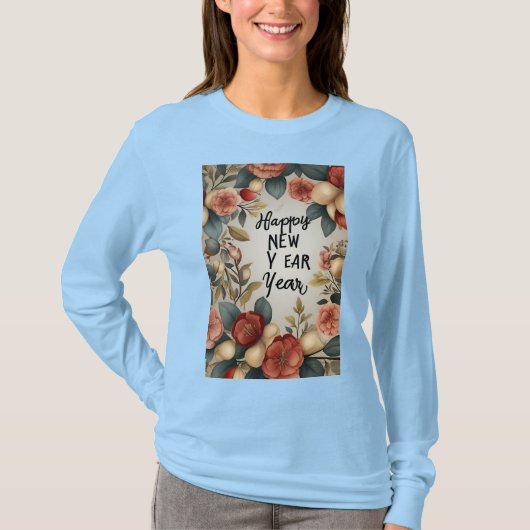 Gelukkig nieuwjaarsfeest@@@ t-shirt (Voorkant)