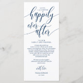 Gelukkig nog nooit daarna, Plaats Instelling Dank  Programmakaart (Voorkant)