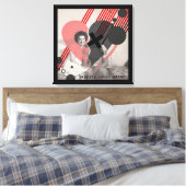 gelukkig nooit later canvas afdruk (Insitu (Slaapkamer))