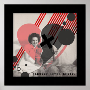 gelukkig nooit later poster