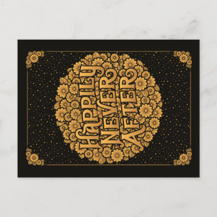 Gelukkig Nooit na Briefkaart