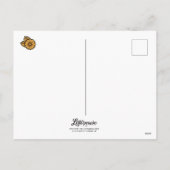 Gelukkig nooit na het Briefkaart (Achterkant)