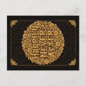 Gelukkig nooit na het Briefkaart (Voorkant)