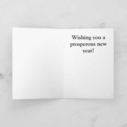 Gelukkig Norooz Perzisch Nieuwjaar Monogram Eerste Feestdagen Kaart (Binnen)