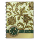 Gelukkig Nowruz. Perzisch nieuwjaarscadeau-Notitie Notitieboek (Voorkant)