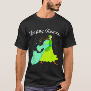 Gelukkig Nowruz Perzisch Nieuwjaarsfeest Dans Meis T-shirt