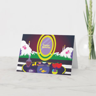 Gelukkig Nowruz Perzisch Nieuwjaarskaart Kaart