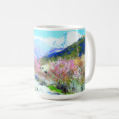 Gelukkig Nowruz. Perzische Mok voor nieuwjaarscade (Voorkant rechts)