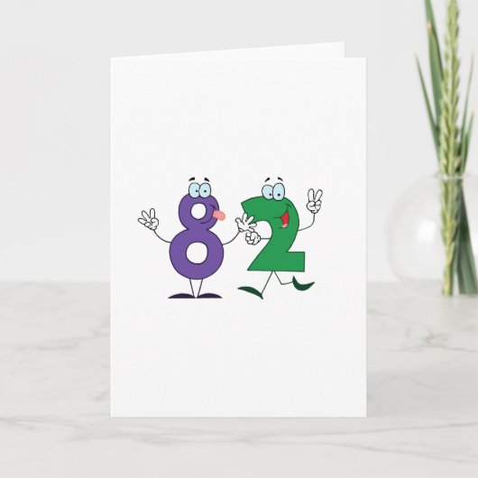 Gelukkig Nummer 82 Kaart (Voorkant)