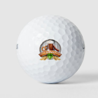 gelukkig oktoberfest golfballen
