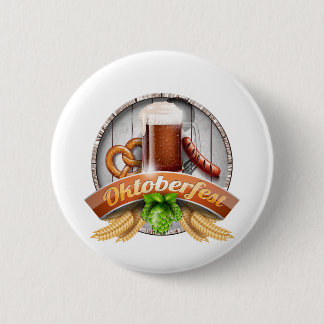 gelukkig oktoberfest ronde button 5,7 cm
