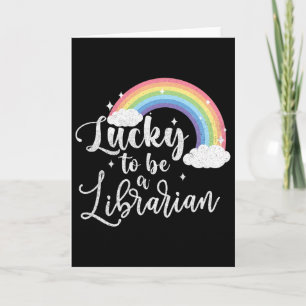 Gelukkig om bibliothecaris te zijn - St. Patrick's Kaart