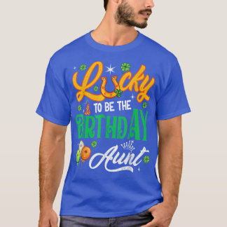 Gelukkig om de verjaardag te zijn, tante Funny Pat T-shirt
