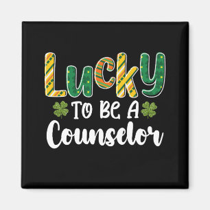 Gelukkig om een counselor te zijn School St. Patri Magneet