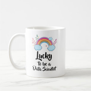 Gelukkig om een Data Scientist Mok te zijn