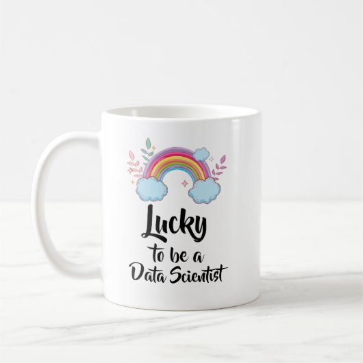 Gelukkig om een Data Scientist Mok te zijn (Links)