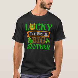 Gelukkig om een grote broeder te zijn die blij is t-shirt