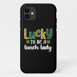 Gelukkig om een lunchdame te zijn School St. Patri Case-Mate iPhone Case