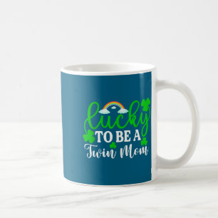 Gelukkig om een tweelingmoeder te zijn T-shirt Fun Koffiemok
