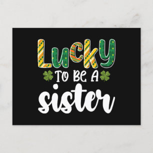 Gelukkig om een zusterfamilie St Patrick's Day te Briefkaart