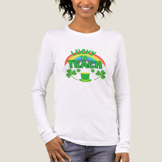 Gelukkig om te onderwijzen – St. Patrick's Day Doc Tri-Blend Shirt