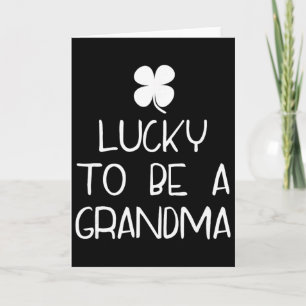Gelukkig oma te zijn St. Patrick's Day Grappige Ir Kaart