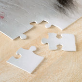 Gelukkig onderdak legpuzzel (Zijkant)