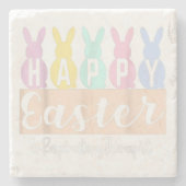 Gelukkig Onderzetter met een snelle gesteente| Ond (Voorkant)