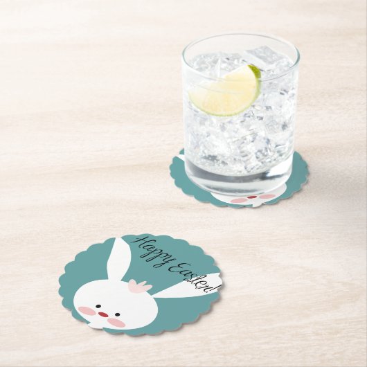 Gelukkig Onderzetter paaspapier (Insitu)