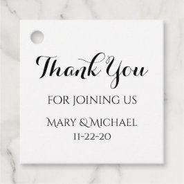 Gelukkig Ooit Bedankjes Labels