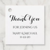 Gelukkig Ooit Bedankjes Labels (Voorkant)