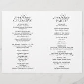 Gelukkig ooit daarna, de Keremonie van de Wedding  (Achterkant)