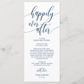 Gelukkig ooit daarna, de Plaatsing van de Plaats D Programmakaart (Voorkant)