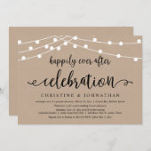 Gelukkig ooit daarna, de Uittredingsceremonie van  Kaart (Voorkant / Achterkant)