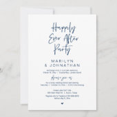 Gelukkig ooit daarna, een bruiloftsfeest kaart (Voorkant)