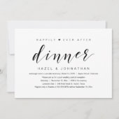 Gelukkig ooit daarna, het Dinner van de Bouw van d Kaart (Voorkant)