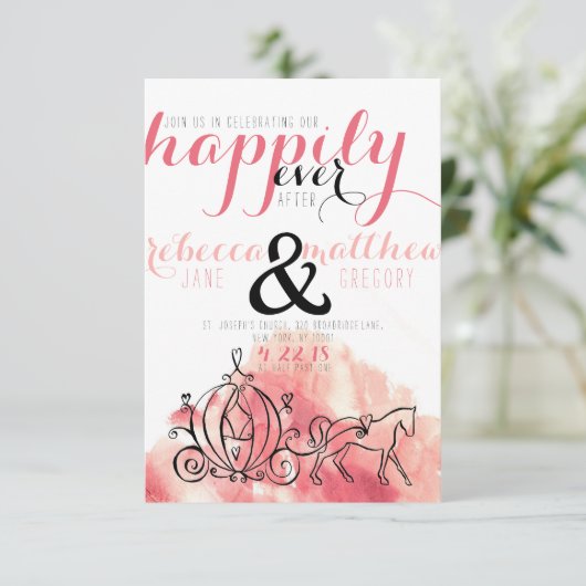 Gelukkig ooit daarna! kaart (Staand voorkant)