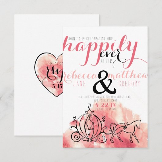 Gelukkig ooit daarna! kaart (Voorkant / Achterkant)