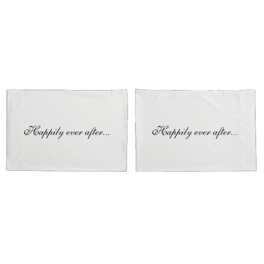 Gelukkig ooit daarna... kussensloop (Achterkant-Set)