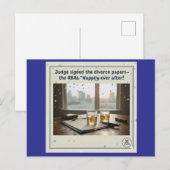 Gelukkig ooit daarna (M) Feestdagenkaart (Voorkant / Achterkant)