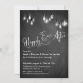 Gelukkig ooit, Edison Lichten, Chalkboard Kaart (Voorkant)