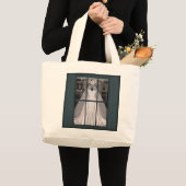Gelukkig Ooit Grote Tote Bag (Voorkant (product))