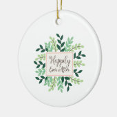 Gelukkig Ooit Keramisch Ornament (Links)